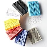 1PCS SYB-170ミニはんだプロトタイプ実験テス川ブレッドボード170のTie-点35*47*8.5ミリメートル