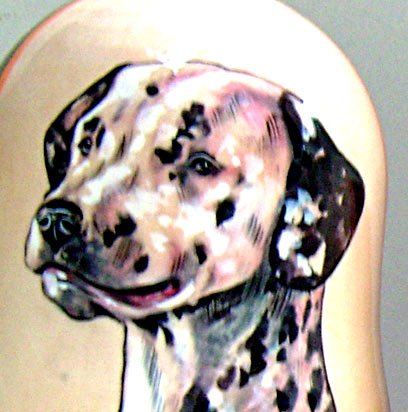 Childrens Toyshop  Toys : Russian Nesting Doll Dog Dalmatian Great Dane Viszla English Cocker Spaniel Chihuahua 5 Pc / 7in #dg28