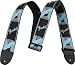 Fender USA Monogrammed Strap (Gray/Medium Blue)