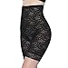FeelinGirl Women's Smooth Lace Shapewear High-Waist Thigh Slimmer Shorts