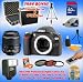 Nikon D40x Kit 4GB + Nikon 18-55mm + TTL Flash + AC/DC Charger w/4 AA Batteries + Accessory Kit + BONUS HARD CASE & TRIPOD