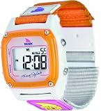 Freestyle Women's FS84860 Shark Clip Digital Taupe Neon Nylon Watch