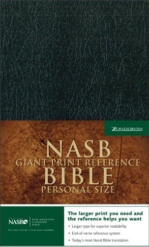 NASB Giant Print Reference Bible Personal Size310919126