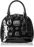 UPC 671803183940 product image for Loungefly Darth Vader Darkside Mini Dome Top Handle Bag, Black, One Size | upcitemdb.com