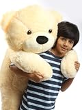 Cozy Cuddles - 47" - Irresistibly Cute  Extra Soft, Vanilla Cream, Plush Teddy Bear