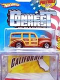 Hot Wheels Connect Cars California 1940s Woodie with Display Case