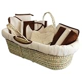 Tadpoles Organic Waffle Terry Moses Basket Gift... by Tadpoles