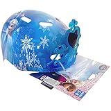 Bell Sports Disney Frozen Youth Child Hardshell Multi Sport 3D Safety Helmet Cooling Vents Removable Tiara Blue Youth Child 5-8