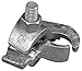 Appleton PC-100ET Edge Type K-Clamp for Rigid Metal Conduit Only, 1" Trade Size, Hot Dip/Mechanically Galvanized Malleable Iron