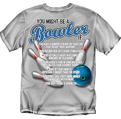 You might be a Bowler if?