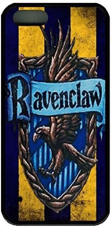 iPhone 5 Case, iPhone 5s Case, Fashion Style Harry Potter Ravenclaw Soft Rubber Black Bumper Case Back Cover Protector Skin For Iphone 5 5s