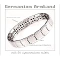 Germanium Armband - mit 80 Germanium Inlets - Germaniumstein Ge32 - Silber - Minus-Ionen Armband aus TITAN mit vielen Germanium Einlagen - matt und gl�nzend poliert - 100% nickelallergenfrei - Power und Balance Ionen Armband - Millionen von Menschen sind von dem wohltuenden Tragekomfort des Germanium Armbandes �berzeugt. - Germanium ist ein noch wenig bekanntes chemisches Element. Es ist ein halbmetallisches Spurenelement, das vom deutschen Wissenschafter Clemens Winkler im Jahr 1886 entdeckt wurde. Germanium wird eine anregende Wirkung zugeschrieben, es ist in vielen Heilpflanzen zu finden, z.B. in Ginseng und Knoblauch. - Jedes Armband wird in einer attraktiven Geschenkverpackung geliefert! - Germanium: beschleunigen Sie Blutzirkulation, verringern Sie Erm�dung! - Negatives Ion: regen Sie Nervensystem an, verbessern Sie myokardiale Funktion - Tolle Geschenkidee!!!