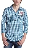 Modern Culture Young Men's Woven Gingham Plaid Shirt