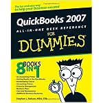 QuickBooks 2007 All-in-One Desk Reference For Dummies (For Dummies (Computer/Tech)) book cover