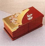金沢箔工芸 姫さくら ツインオードブル重/