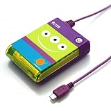 Rix スマートフォン用乾電池充電器 (microUSB)  エイリアン RX-DNYJK553LGM