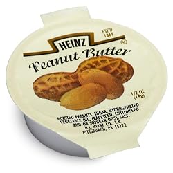 Heinz Peanut Butter Spread, 0.5-Ounce Cups (Pack of 100)