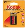 Kodak KEHD9V1 Extra Heavy-Duty 9V Battery (1-Pack)