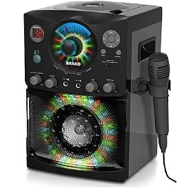 Singing Machine SML-385 CDG Karaoke Machine w/ Sound & Light System