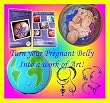ProudBody Pregnancy Belly Painting Kit + temporary Tattoos
