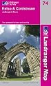 Kelso and Coldstream, Jedburgh and Duns (OS Landranger Map)