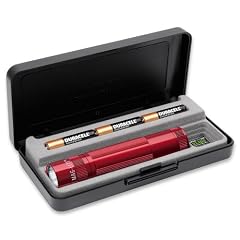 Mag-Lite XL100-S3037 LED-Taschenlampe XL100, 83 Lumen, 12 cm rot in Box mit 5 Modi, Motion Control u. elektron. Multifunktionsschalter