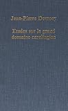 Etudes sur le grand domaine carolingien