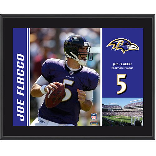 Mounted Memories Baltimore Ravens Joe Flacco 10.5 x 13 Sublimated Plaque
