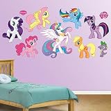 (49x79) My Little Pony Collection Wall Decal