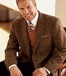 Executive 2-Button Harris Tweed Sportcoat