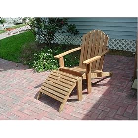 Outdoor Teak Adirondack Chair by TEAK TROPICAL