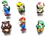 6 pcs Nintendo Super Mario Brothers Shoe Charms Buttons / 6 St�ck Nintendo Super Mario Br�der Schuhcharmes Tasten Jibbitz Croc Stile