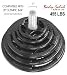 Body Solid 455 lb. Rubber Quad Grip Olympic Plate Weight ORST455