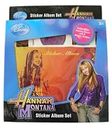 Disney Hannah Montana Orange Sticker Album Set