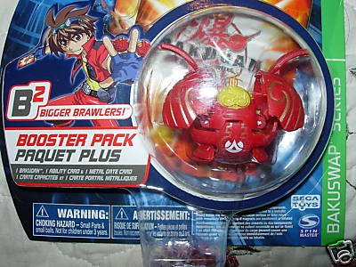 Bakugan Bakuswap RED PYRUS CLAYF CLAY 390G