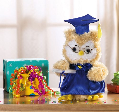 Musical Plush Graduation Owl by Collections Etc