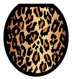 Toilet Tattoos TT-1000-R Leopard Design, Round