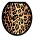 Toilet Tattoos TT-1000-R Leopard Design, Round
