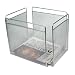 Kitchen & Housewares : Mesh Newspaper Bin (Silver) (13'H x 13'W x 16.5'D)