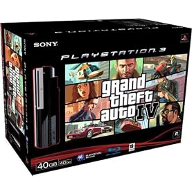 Console Playstation 3 + Grand Theft Auto IV