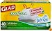 Glad Tall Kitchen Drawstring Fresh Clean Scent OdorShield Garbage Bags, 13 Gallon, 40 Count