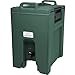 Cambro UC1000192 Granite Green Ultra Camtainer 10.5 Gallon Insulated Beverage Dispenser