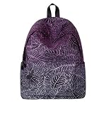 Vickeylli 新しい女性の高校生カレッジ風のショルダーバッグのバックパック通学カジュアルな花柄のショルダーバッグの女性