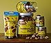 BobbySue's Nuts Its Raining Chocolate 8oz Jar, All Natural Nut Mix of Almonds, Pecans, and Cashews