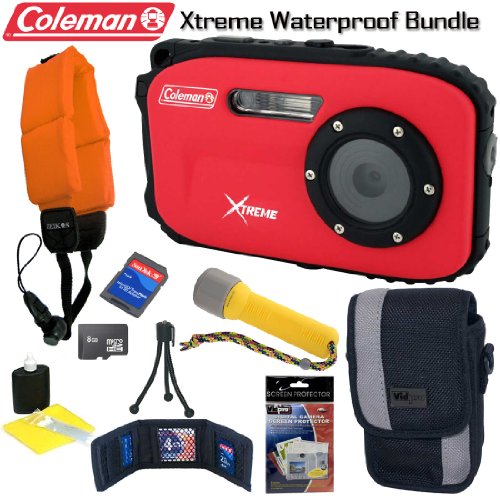 Check Out Coleman C5WP R Xtreme 12MP 33ft. Waterproof 8GB Digital Camera Bundle image konica minolta 51CUktCUn1L Check Out Coleman C5WP R Xtreme 12MP 33ft. Waterproof 8GB Digital Camera Bundle konica minolta