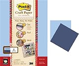 51CUmVSEg1L. SL160 Cricut Studio Cricut Accessories Post it 8 1/2 by 12 Inch Craft Paper, Blue, 6 Sheet/Pack