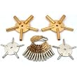 34 Clock Keys Four 5 Pronged Winding Repair Tools New
