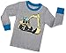 Boys Truck Pajamas Children Christmas Gift Kids Clothes 100% Cotton Size 2-7