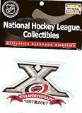 2007-2008 Carolina Hurricanes 10th Anniversary Patch - Official NHL Licensed
