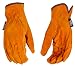 Black and Decker BD530L Premium Grain Cowhide Driver Work Gloves, Large